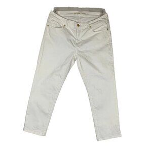 MICHAEL KORS Capri White Stretch Jeans Women's Size 8